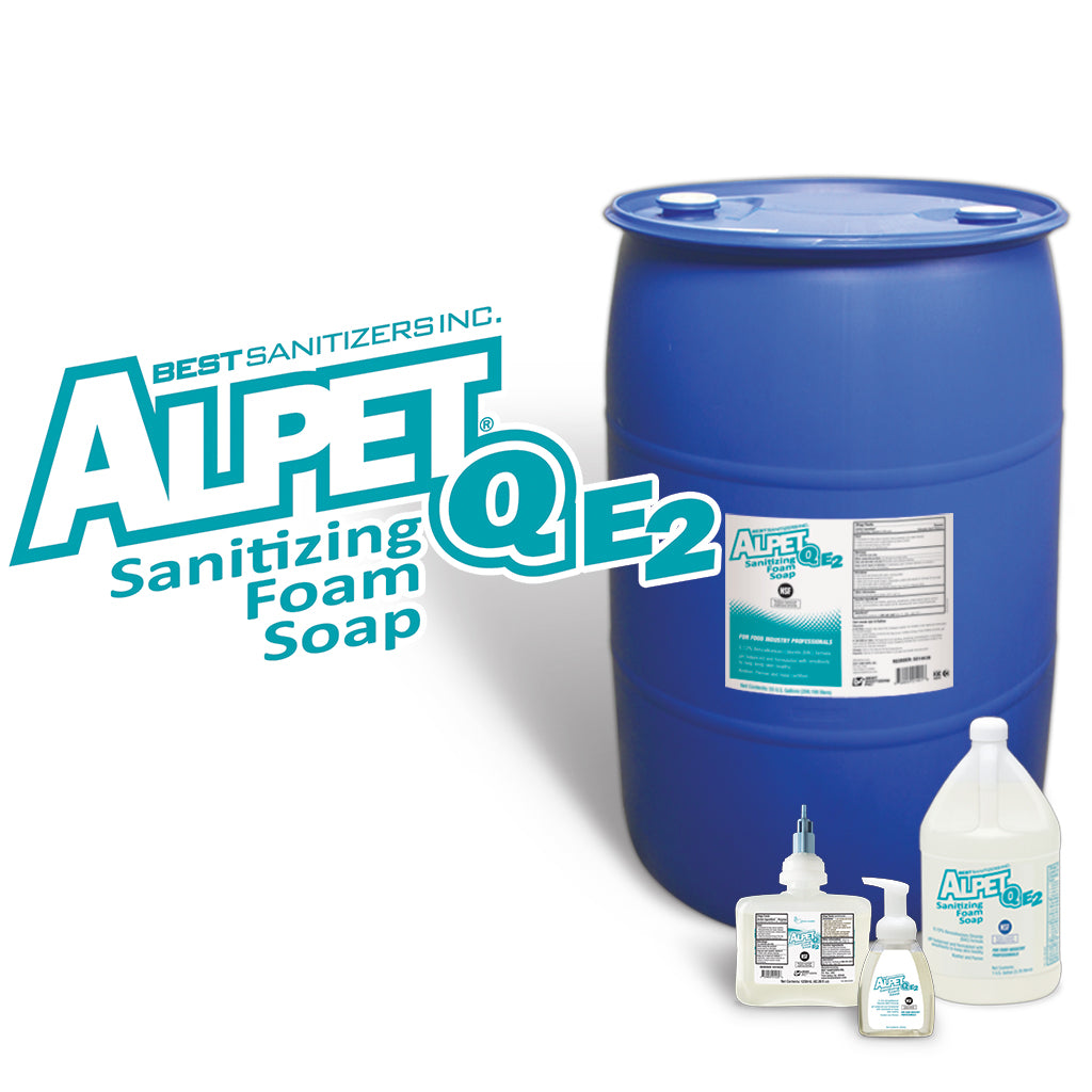 Alpet Q E2 Sanitizing Foam Soap