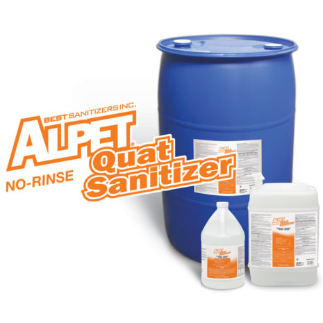 Alpet No-Rinse Quat Sanitizer
