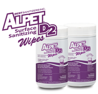 Thumbnail for Alpet D2 Surface Sanitizing Wipes